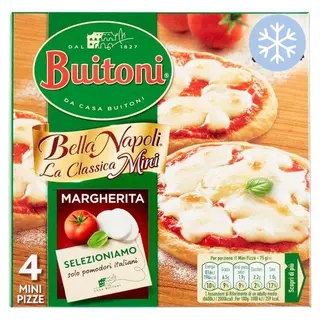 Buitoni Bella Napoli Mini Pizza Margherita 4x75g