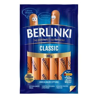 Berlinki Parówki classic 315 g