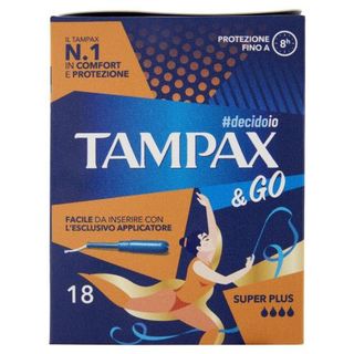 Tampax & Go Super Plus 18 pz