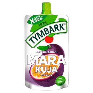 Tymbark Mus owocowy jabłko-banan-marakuja-cytryna, 200 g