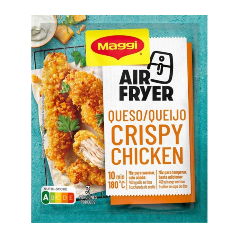 Maggi Air Fryer Tempero Queijo Crispy Chicken 70g