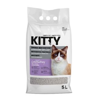 Kitty Żwirek bentonitowy dla kota lawenda 5 L