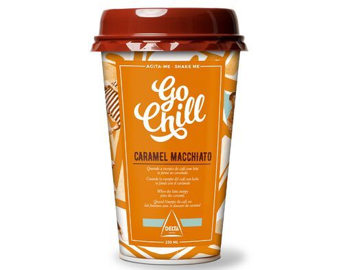 BEBIDA LACTEA GO CHILL DELTA CARAMEL MACCHIATO 243ML