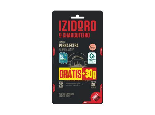 FIAMBRE DA PERNA EXTRA IZIDORO FL 110G+30G