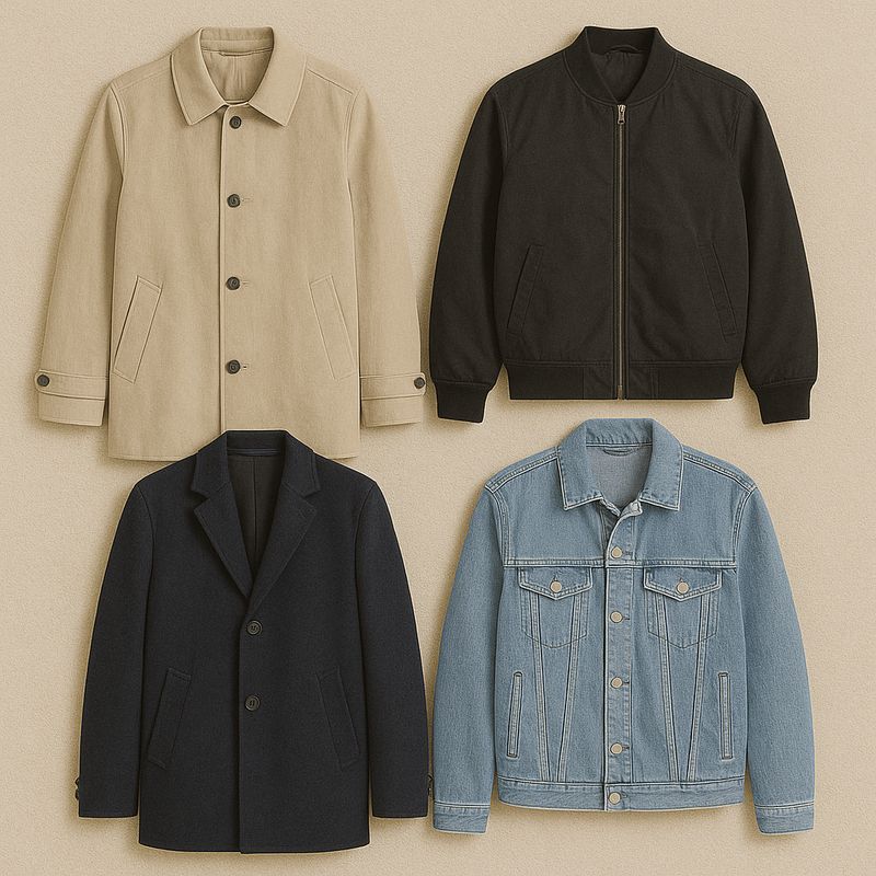 Abrigos Y Chaquetas Hombre