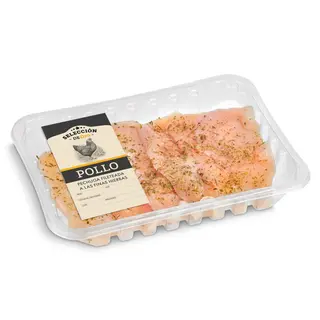 Pechuga Fileteada De Pollo A Las Finas Hierbas Selección De Dia 700 G Aprox.