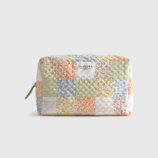Neceser Acolchado De Algodón En Patchwork Folipatbag Varios 25x15 cm
