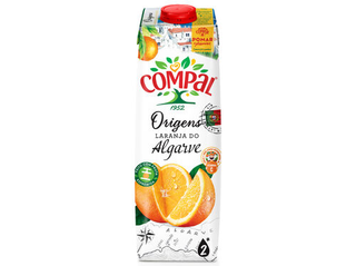 NECTAR COMPAL:LARANJA DO ALGARVE 1 L
