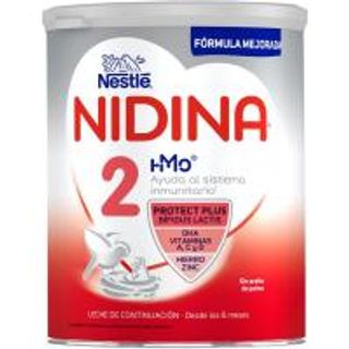 Nidina Leche De Continuación En Polvo 2 Premium 800 Gr. (12014353)