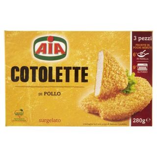 Aia Cotolette Di Pollo Surgelato 280 G - 255695