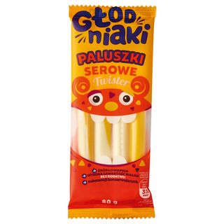 Głodniaki Paluszki serowe twister 80 g