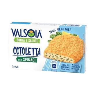 Valsoia Bontà E Salute Cotolette Con Spinaci 2x90g