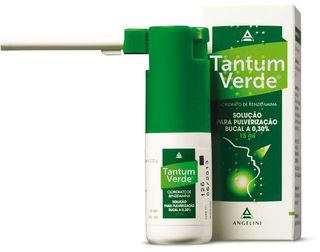 SOLUÇÃO TANTUM VERDE PULVERIZAÇÃO 3MG/ML 15ML