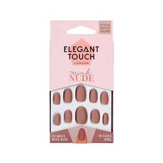 Uñas Postizas Color Nude Mink. Elegant Touch (5011522123738)