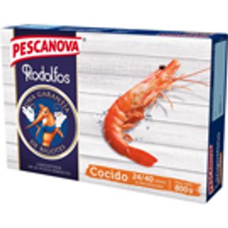 Pescanova Langostino Cocido 24/40 Piezas, 800 Gr