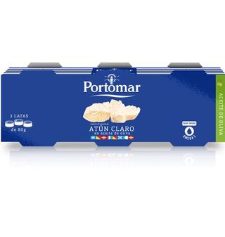 Atún Claro Portomar Aceite Oliva 52X 3 Uds.