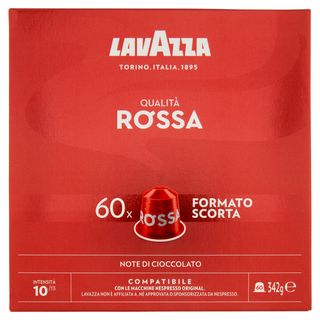 Lavazza Qualità Rossa Compatibile Con Nespresso Original 60 Capsule 342 G