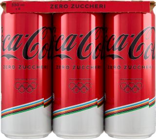Coca-Cola Zero 6 x 33 cl 