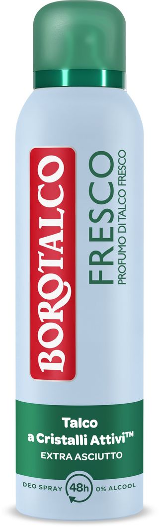 BOROTALCO DEODORANTE FRESCO AL PROFUMO DI TALCO FRESCO SPRAY 150ML MAN8843