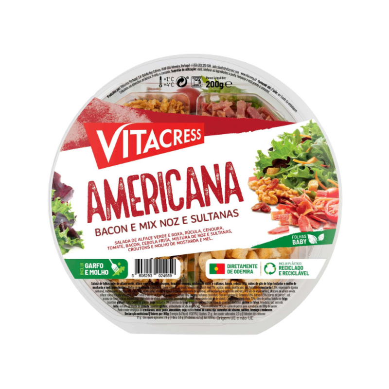 Vitacress Salada Americana 200g