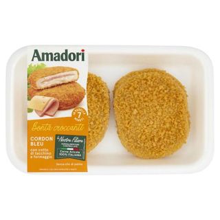 Amadori Cordon Bleu Con Cotto Di Tacchino E Formaggio 0,250 Kg - 342592