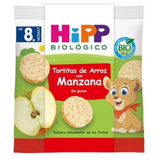 HIPP vafli od riže sa ukusom jabuke +8m 30 GR (264547)