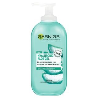 Garnier Hyaluronic Aloe Żel oczyszczający żel do mycia twarzy z kwasem hialuronowym i aloesem