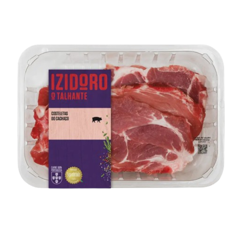 Izidoro Costeleta do Cachaço Suíno Aprox 500g