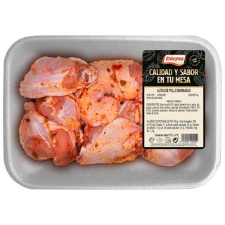 Alitas Pollo Marinadas Emcesa 800G Bja Film