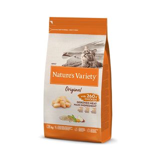 Nature'S Variety Original Adult Pollo Pienso Para Gatos 1.25Kg