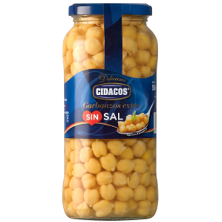 Garbanzo Cidacos Bajo En Sal 400Gr.