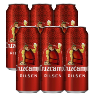 Pack 6x Cruzcampo Cerveza Pilsen 500ml