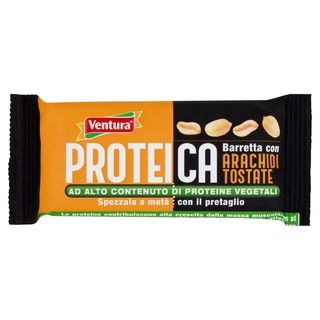 Ventura Proteica Barretta Di Frutta Secca Con Arachidi 50 G