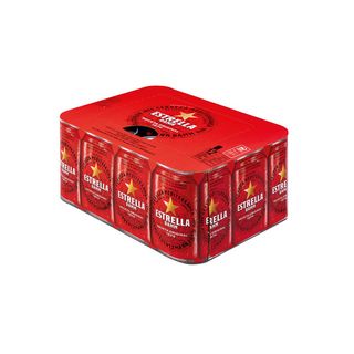Estrella Damm cerveza pack 12 x 33 cl