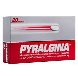 Pyralgina 500 mg 20 tabletek