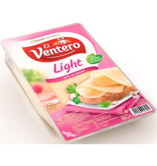 Queso El Ventero Lonchas Light 160 G