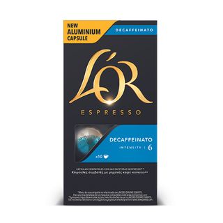 Cafe Capsula Descafeinado L´Or 10X52G