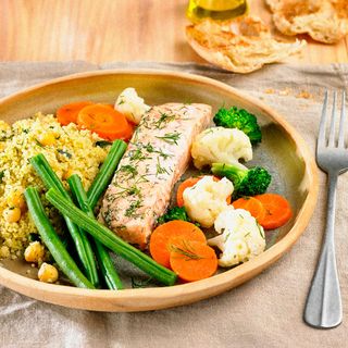 Salmó Cuscús I Verdures Ao 375G
