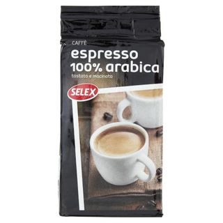 Selex Caffé 100% Arabica Tostato E Macinato 250 G - 509051
