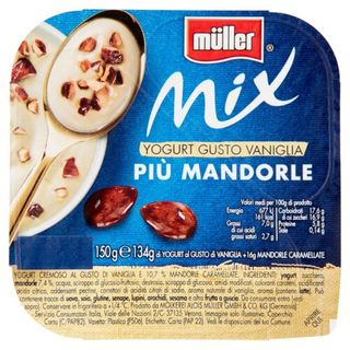 müller Mix Yogurt alla Vaniglia più Mandorle 150 g - 42202202