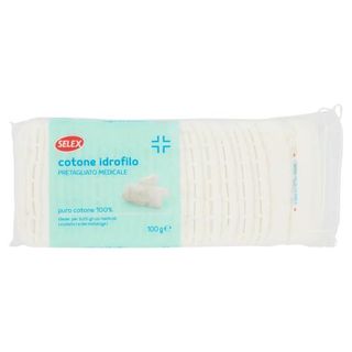 Selex Cotone Idrofilo Medicale Pretagliato 100 G 