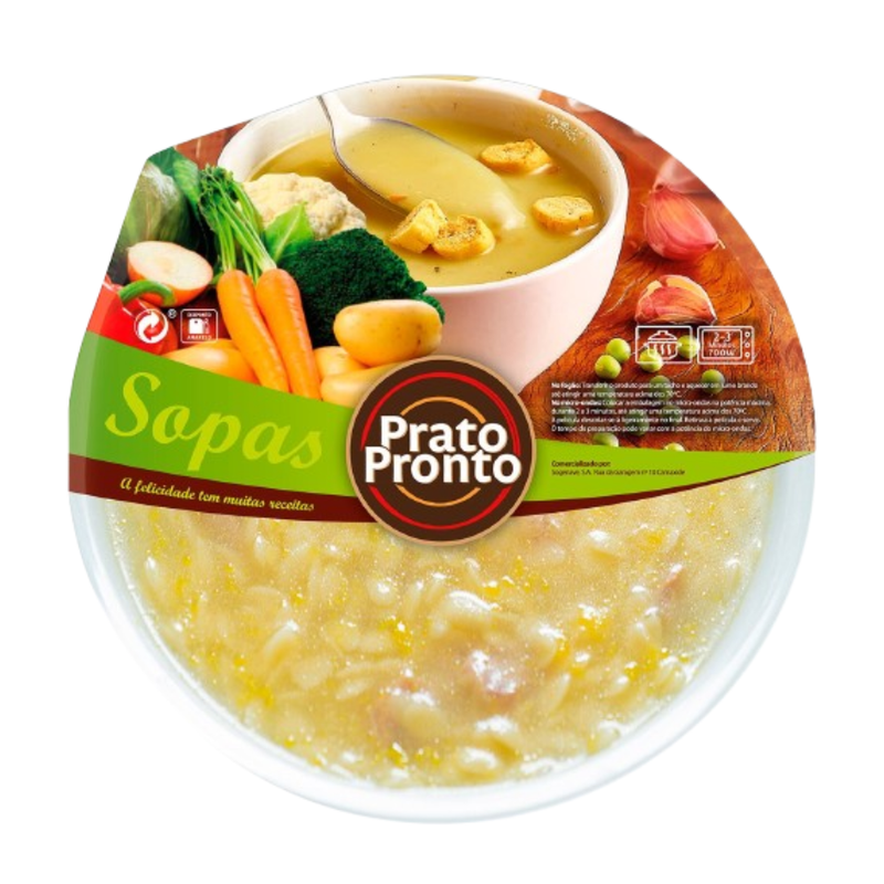Prato Pronto Canja Galinha