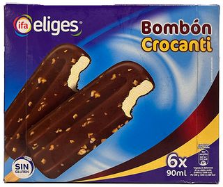 Ifa Eliges Helado Bombón Crocanti 6 X 90 Ml