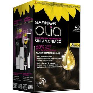 Tinte Castaño Nº4.0 Olia - Garnier - 1 Ud (160199)