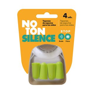 Tapones Oídos Espuma 4 Uds. Noton (7310613107731)