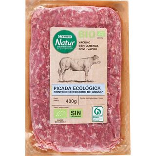 Picada Vacuno Eco Reduc. Grasa Eroski Natur Bio Bandeja 400 Gr. (25630666)