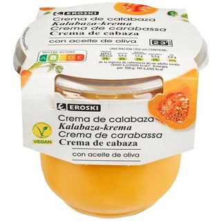 Crema De Calabaza Eroski, Tarrina 350 Gr. (25864919)