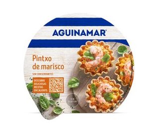 Pintxo De Marisco S/Gluten Aguinamar 180 G