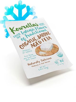 Queso Feta de Oveja y Cabra Envejecido en Barril 150g Kourellas