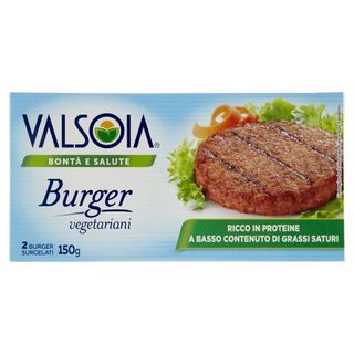 Valsoia Bontà E Salute Burger Vegetariani 2 Burger Surgelati 150 G - 151266